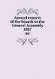 Annual reports of the boards to the General Assembly. 1887, 