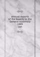 Annual reports of the boards to the General Assembly. 1889, 