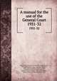 A manual for the use of the General Court. 1931-32, Stephen Nye Gifford 
