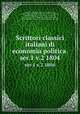Scrittori classici italiani di economia politica . ser.1 v.2 1804, Francesco Algarotti 