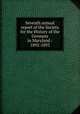 Seventh annual report of the Society for the History of the Germans in Maryland : 1892-1893, 