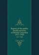 Report of the public health services of British Columbia. 1917-1920, 