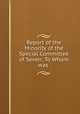 Report of the Minority of the Special Committee of Seven: To Whom was ., 