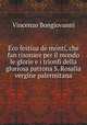Eco festiua de monti, che fan risonare per il mondo le glorie e i trionfi della gloriosa patrona S. Rosalia vergine palermitana, Vincenzo Bongiovanni 