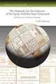 The Materials for the Criticism of the Syriac Peshitto New Testament With Specimens of the Syriac Massorah, G. H. Gwilliam 
