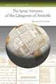 The Syriac Versions of the Categories of Aristotle, Richard Gottheil 