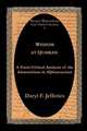 Wisdom at Qumran. A Form-Critical Analysis of the Admonitions in 4qinstruction, Daryl F. Jefferies 