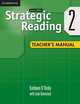 Strategic Reading 2. Teacher's Manual, O'Reilly Kathleen 