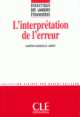 L'interpretation de l'erreur, Marquillo Larruy 