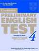 Cambridge Preliminary English Test 4: Teacher