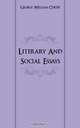 Literary And Social Essays, George William Curtis 
