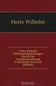 Ueber Partielle Differentialgleichungen Die in Der Variationsrechnung Vorkommen (German Edition), Hertz Wilhelm 