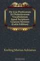 De Usu Poeticorum Et Dialecticorum Vocabulorum Apud Scriptores Graecos Seriores (Latin Edition), Kreling Marius Adrianus 