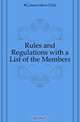 Rules and Regulations with a List of the Members, Conservative Club 