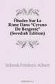 Etudes Sur La Rime Dans "Cyrano De Bergerac" (Swedish Edition), Schenk Frederic Albert 