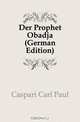 Der Prophet Obadja (German Edition), Caspari Carl Paul 