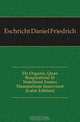 De Organis, Quae Respirationi Et Nutritioni Foetus Mammalium Inserviunt (Latin Edition), Eschricht Daniel Friedrich 