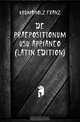 De Praepositionum Usu Appianeo (Latin Edition), Krumbholz Franz 