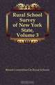 Rural School Survey of New York State, Volume 3, Joint Committee On Rural Schools 