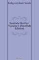 Samlade Skrifter, Volume 1 (Swedish Edition), Kellgren Johan Henrik 