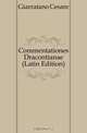Commentationes Dracontianae (Latin Edition), Giarratano Cesare 