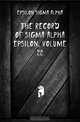The Record of Sigma Alpha Epsilon, Volume 22, Epsilon Sigma Alpha 