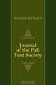 Journal of the Pali Text Society, Davids, T. W. Rhys 