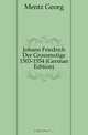 Johann Friedrich Der Grossmutige 1503-1554 (German Edition), Mentz Georg 