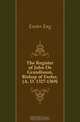 The Register of John De Grandisson, Bishop of Exeter, (A. D. 1327-1369), Exeter Eng 