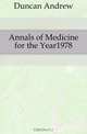 Annals of Medicine for the Year1978, Duncan Andrew 