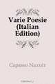 Varie Poesie (Italian Edition), Capasso Niccolo 