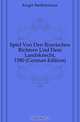Spiel Von Den Baurischen Richtern Und Dem Landsknecht, 1580 (German Edition), Kruger Bartholomaus 