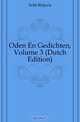 Oden En Gedichten, Volume 3 (Dutch Edition), Feith Rhijnvis 