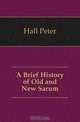 A Brief History of Old and New Sarum, Hall Peter 