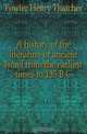 A history of the literature of ancient Israel from the earliest times to 135 B.C, Fowler Henry Thatcher 