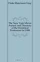 The New York Mirror Annual and Directory of the Theatrical Profession for 1888, Fiske Harrison Grey 