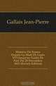 Histoire De France Depuis La Mort De Louis XVI Jusqu