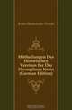 Mittheilungen Des Historischen Vereines Fur Das Herzogthum Krain (German Edition), Krain Historischer Verein 