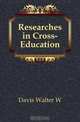 Researches in Cross-Education, Davis Walter W. 
