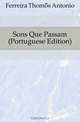 Sons Que Passam (Portuguese Edition), Ferreira Thomas Antonio 