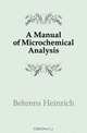 A Manual of Microchemical Analysis, Behrens Heinrich 