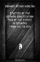 A Sketch of the German Constitution and of the Events in Germany from 1815 to 1871, Cornock Arthur Nicolson 
