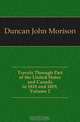 Travels Through Part of the United States and Canada in 1818 and 1819, Volume 2, Duncan John Morison 