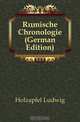 Romische Chronologie (German Edition), Holzapfel Ludwig 