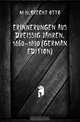 Erinnerungen Aus Dreissig Jahren, 1860-1890 (German Edition), Muhlbrecht Otto 