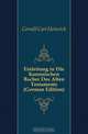 Einleitung in Die Kanonischen Bucher Des Alten Testaments (German Edition), Cornill Carl Heinrich 