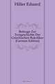 Beitrage Zur Textgeschichte Der Griechischen Bukoliker (German Edition), Hiller Eduard 