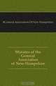 Minutes of the General Association of New-Hampshire, #General Association Of New Hampshire 