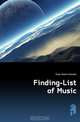 Finding-List of Music, Shaw Robert Kendall 