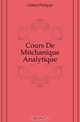 Cours De Mechanique Analytique, Gilbert Philippe 